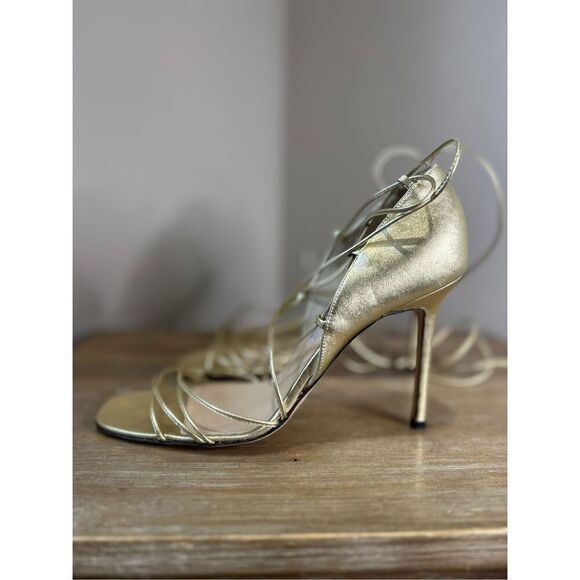 Michael Kors gold strap heels - Picture 6 of 11